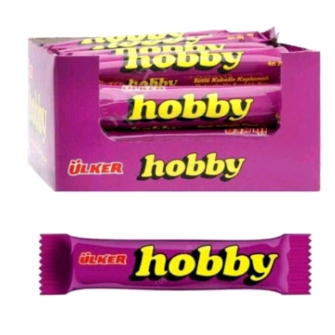شکلات هوبی مغز دار فندقی 25گرمیhobby