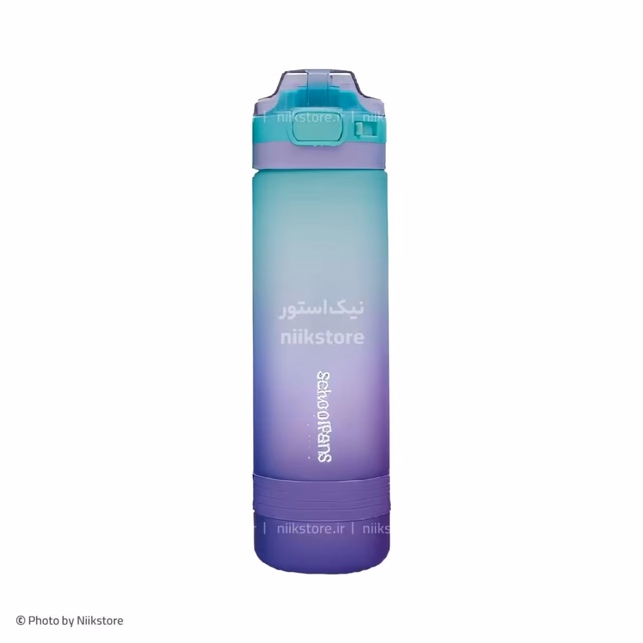 قمقمه طلقی کهکشانی اسکول فنس کد 9350School Fans Water Bottle No.9350