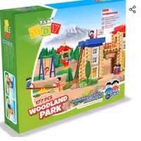 اسباب بازی پارک جنگلی 177 قطعه تک توی  (میکس کلبه جنگلی و پارک شادی )