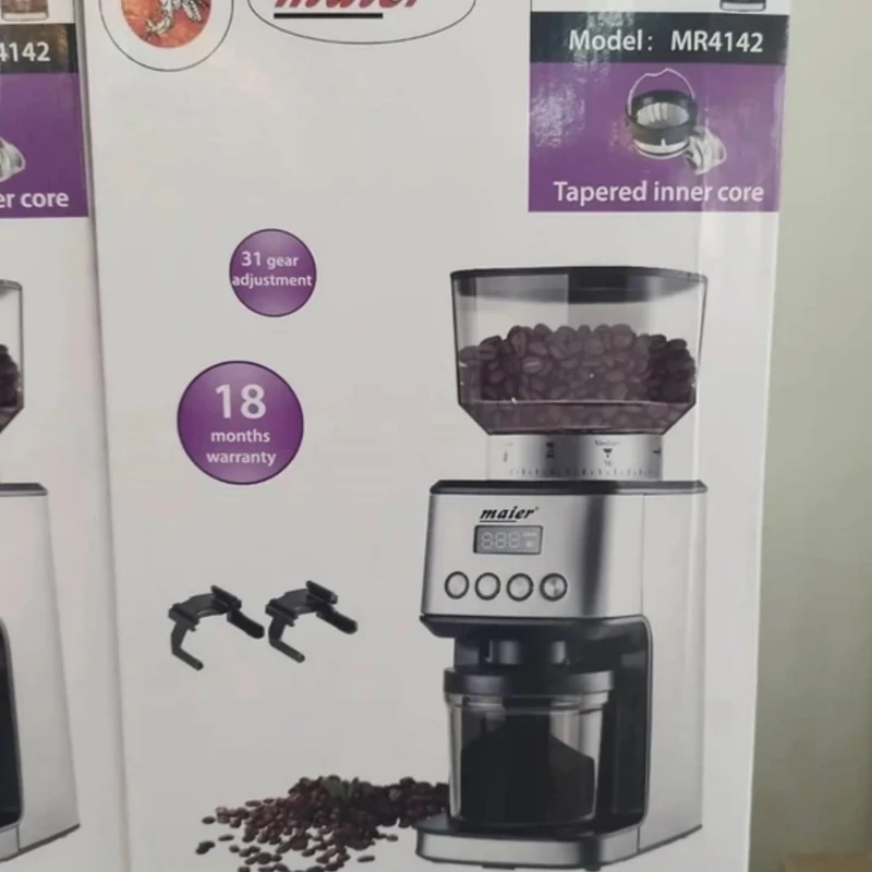 آسیاب قهوه 200 وات مایر مدل MR-4142 لطفا قبل ازثبت موجودی وقیمت بگیرید