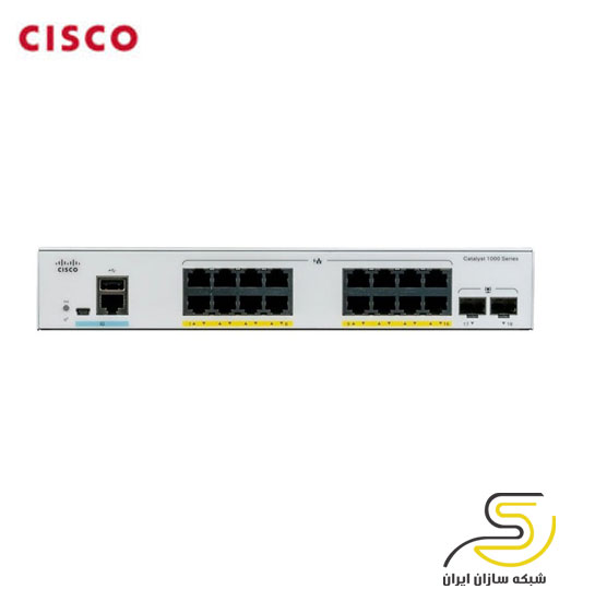 سوئیچ سیسکو مدل Cisco C1000-16p-2G-L ریفر