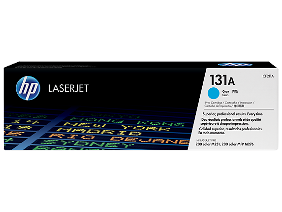 کارتریج لیزری اچ پی مدل 131A رنگ آبی CF211A