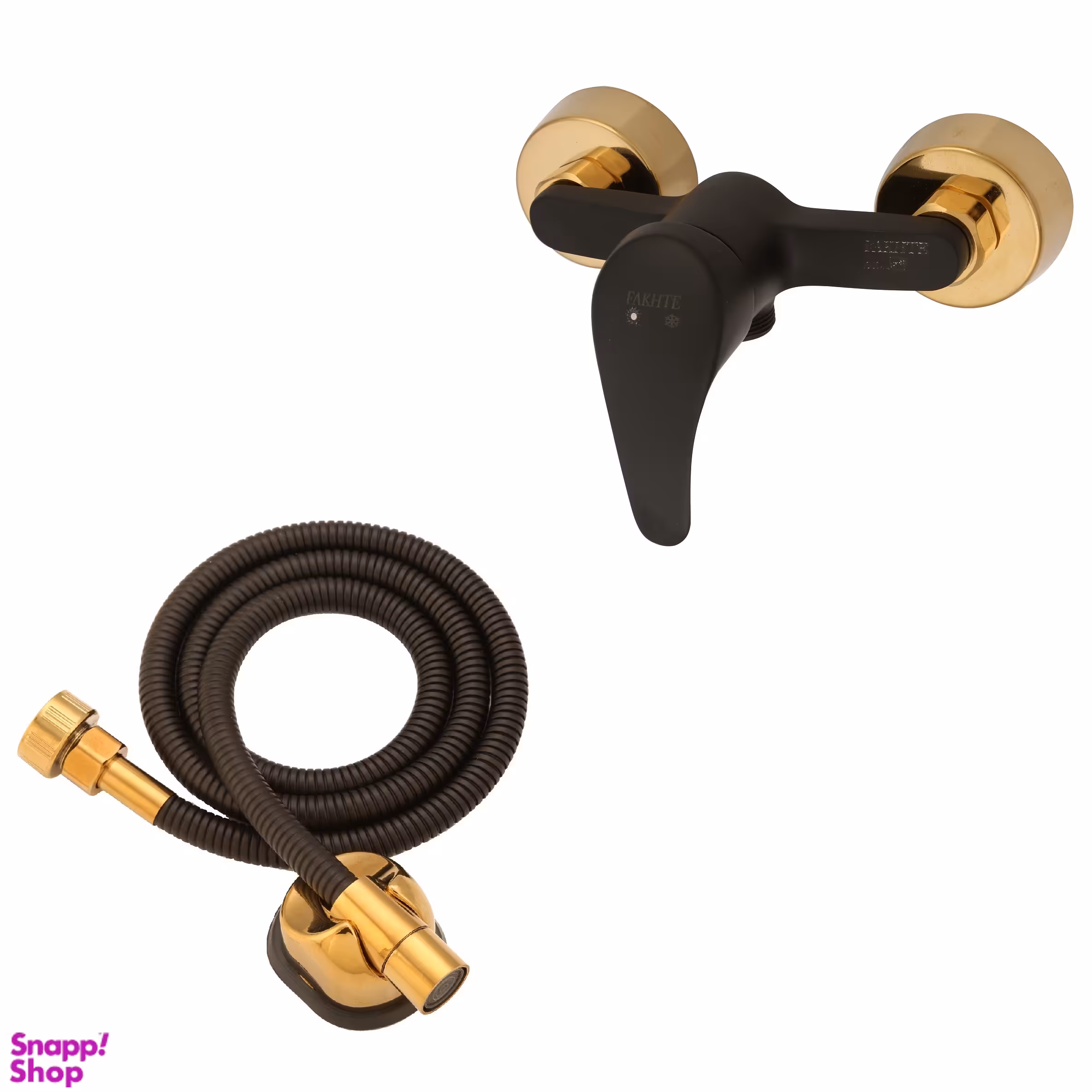 شیر سرویس بهداشتی فاخته مدل ماهان MK به همراه شیلنگ