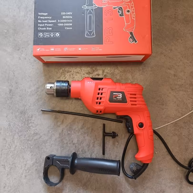 دریل 13 باس 2000 وات دیمر دار باس حرفه ای pro boss