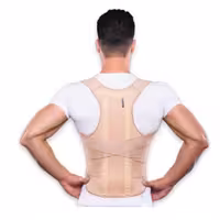 قوزبند کمربند آتل دار پلدارتنیار سایزبندی رنگ کرم