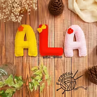 حروف قلاببافی اسم آلا