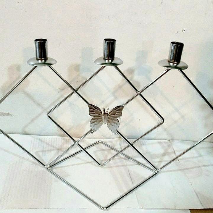 جاشمعی پروانه ای سه شعله