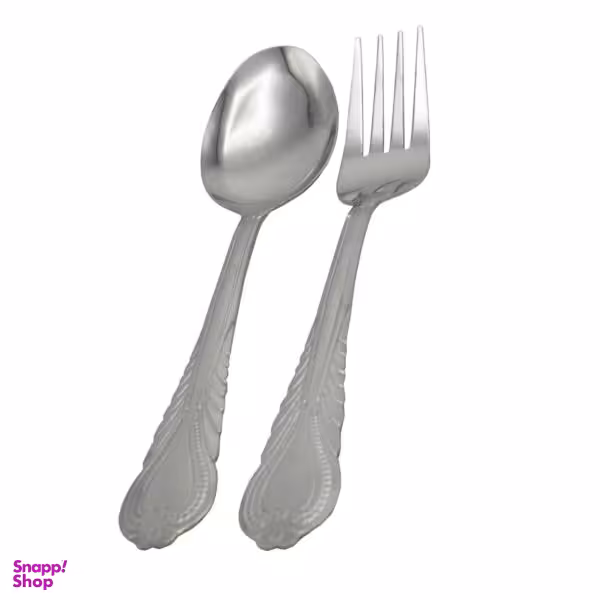 سرویس قاشق و چنگال 12 عددی مدل مات کد 7711