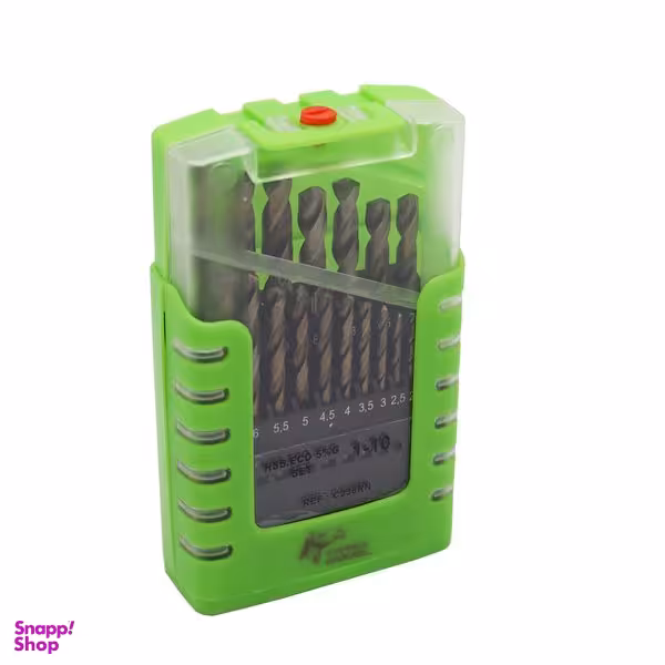 مته آهن کبالت مدل کمل کد YP-W-HSS مجموعه 19 عددی