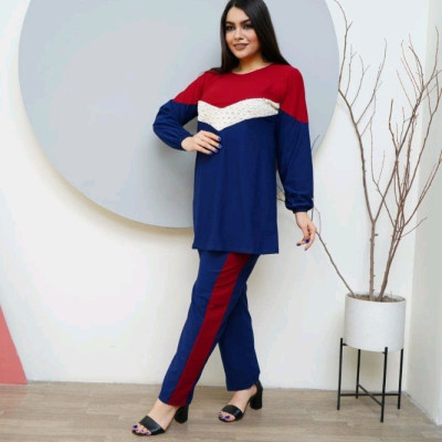 تونیک شلوار گیپور هفتی