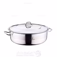 ماهیتابه دو دسته استیل سوفرام سایز 36