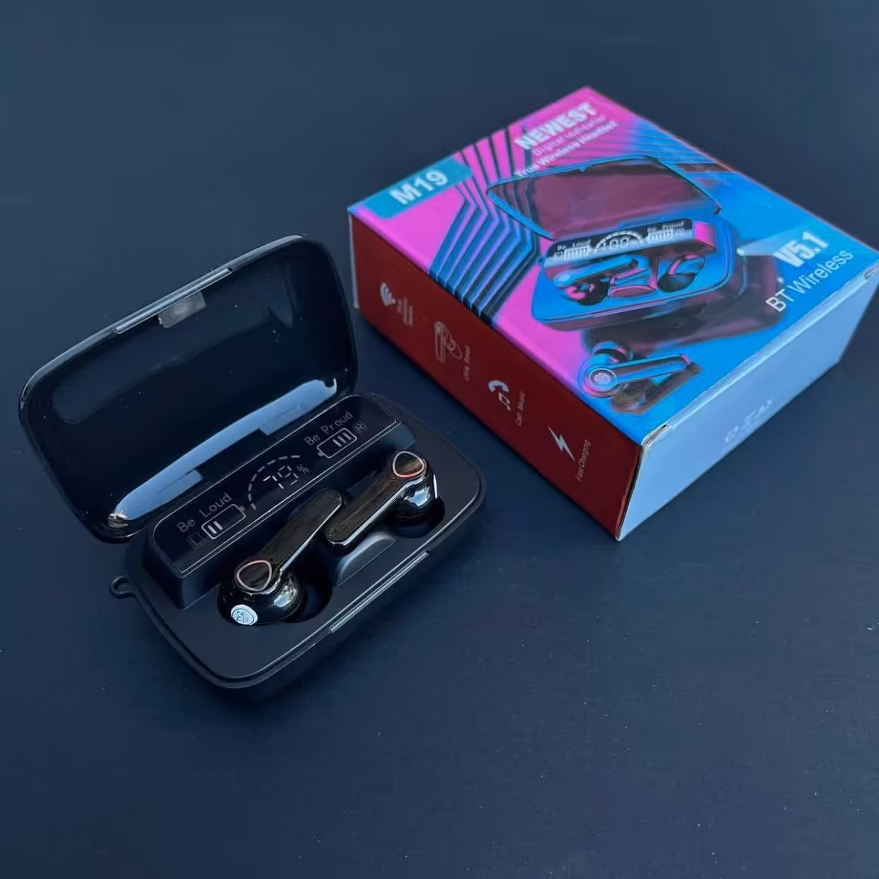 ایرپاد Realme مدل M19 دارای پاوربانک اظطراری کیفیت عالی 