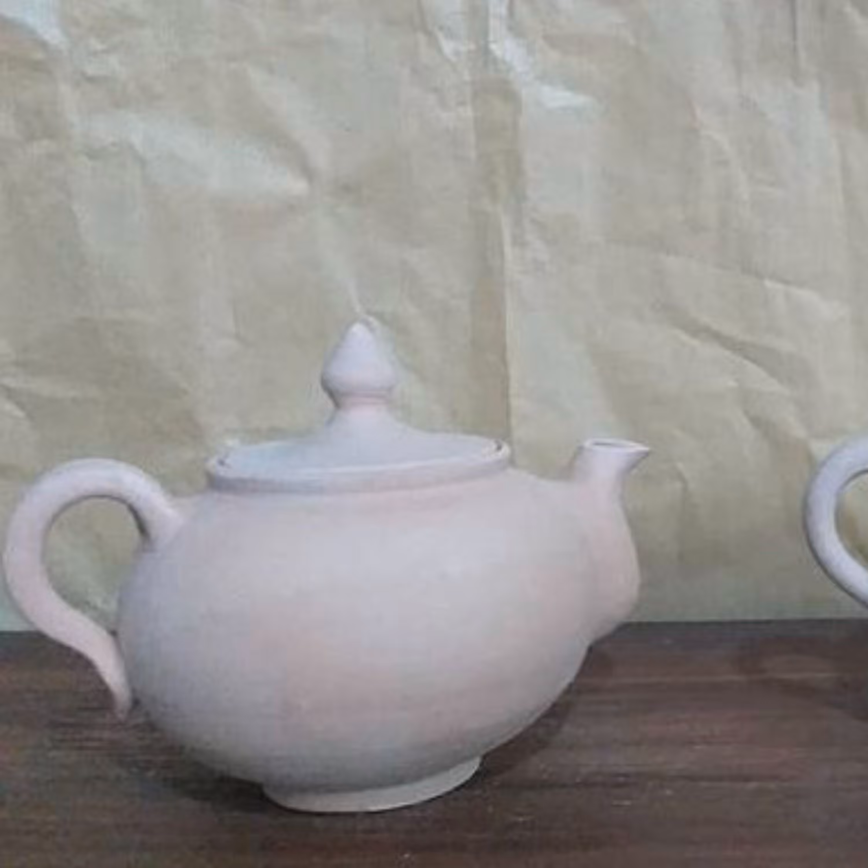 قوری سفالی برای نقاشی