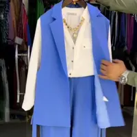 ست تیکه کت و شلوار و شومیز