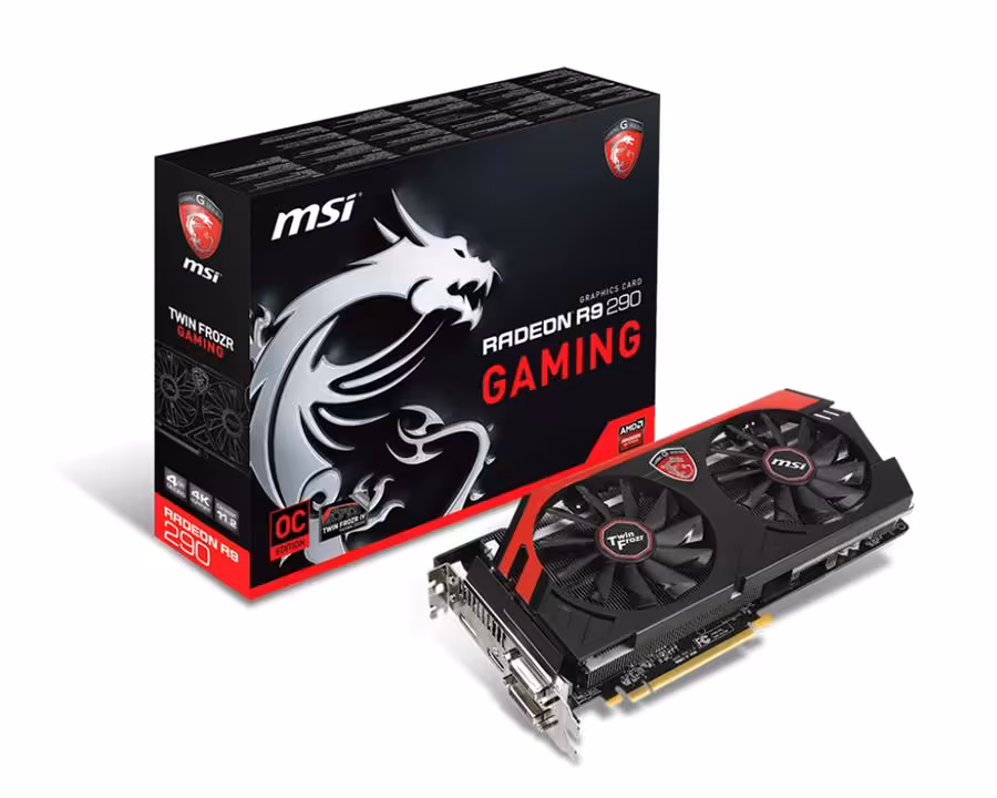 کارت گرافیک آر ناین 290 گیمینگ 4 گیگابایت ام اس آی