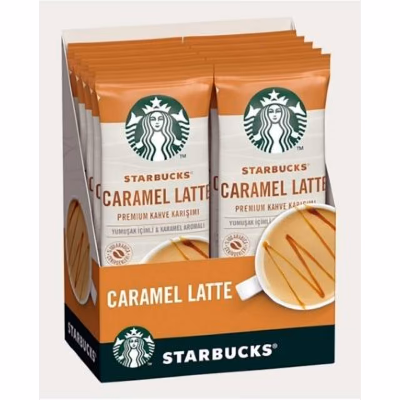 کافی میکس استارباکس با طعم کارامل بسته 10 عددی