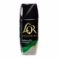 قهوه فوری بدون کافئین 100 گرم لر - lor