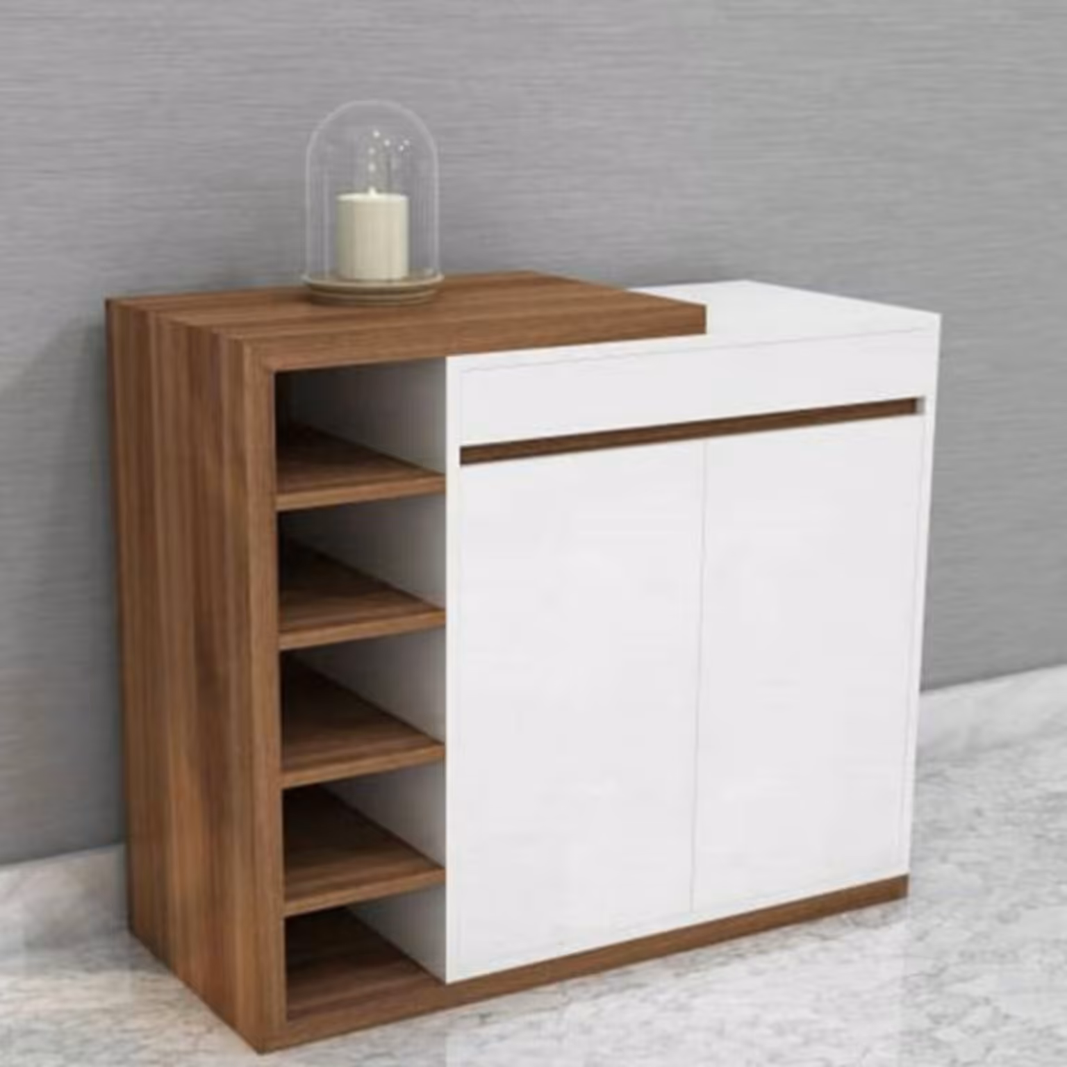 کنسول درنهایت سفید قهوه ایی طوسی ومشکی هزینه ارسال با پس کرایه باربری به عهده مشتری میباشد 