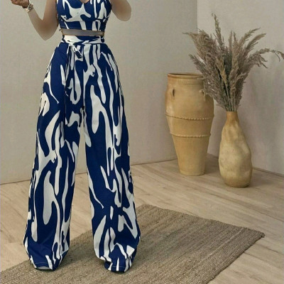 ست مجلسی کراپ کاپدار و شلوار لاکچری