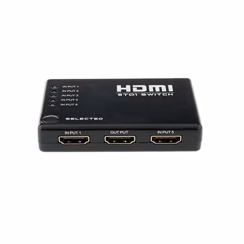 سوئیچ سلکتور پلاستیکی 5*1 HDMI