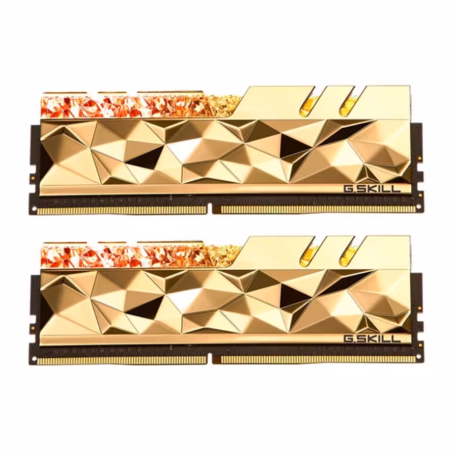 رم جی اسکیل Trident Z Royal Elite Gold 32GB 16GBx2 4000MHz CL16