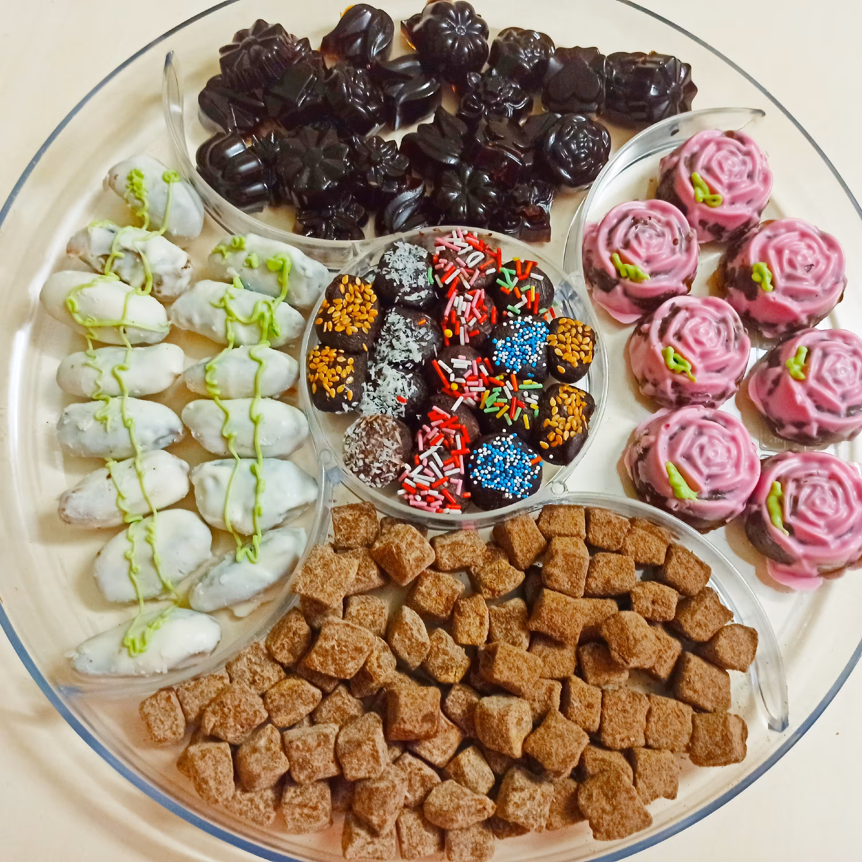 پک شیرینی ها ی خرمایی طارونه 2