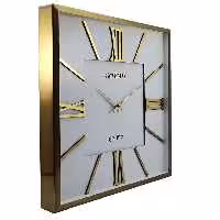 ساعت دیواری آرتمیس مدل 2026 گلد (طلایی) صفحه سفید