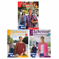 کتاب Schritte international اثر جمعی از نویسندگان انتشارات زبان مهر جلد 3 تا 5