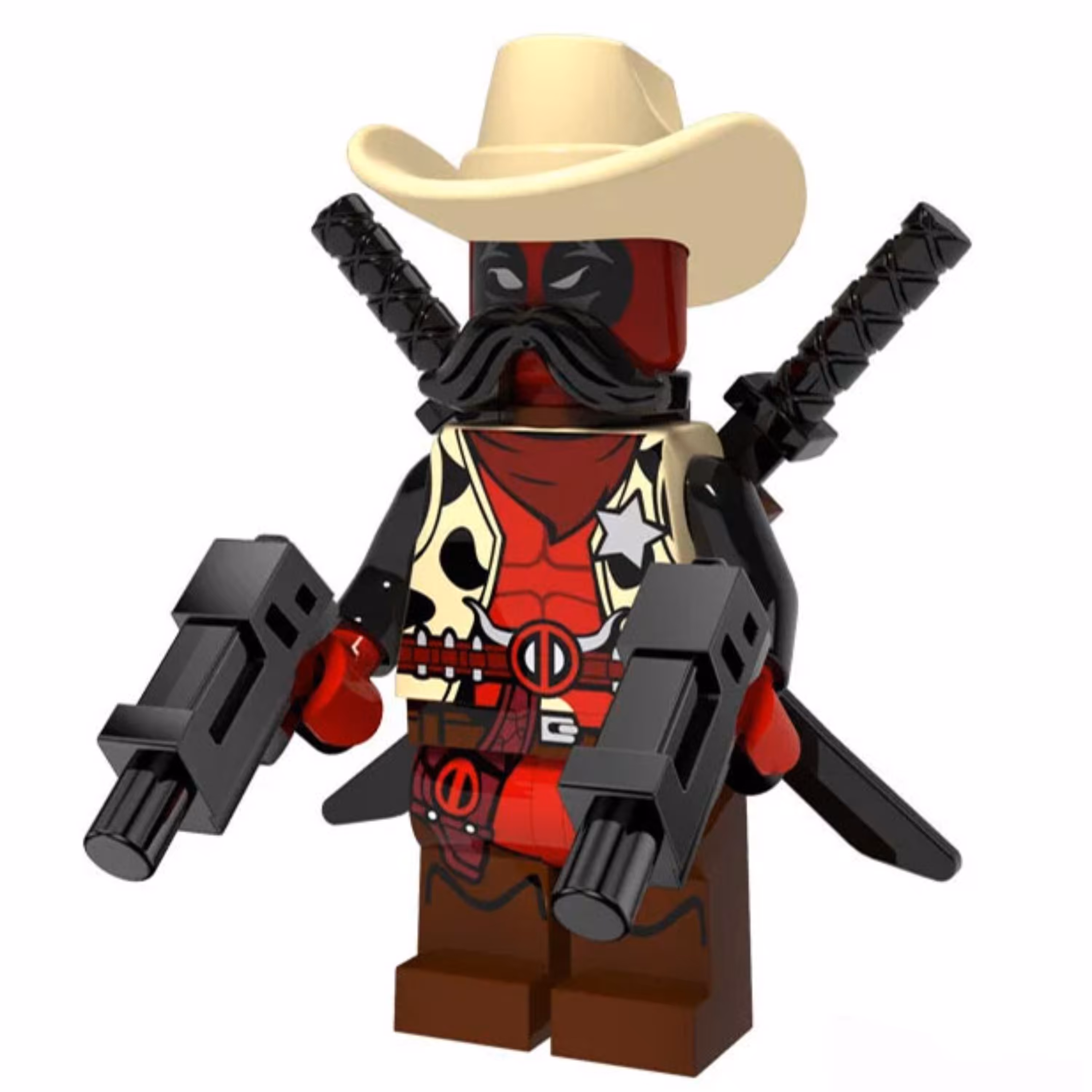 بازی فکری ساختنی آدمک فله مدل Deadpool کد 15