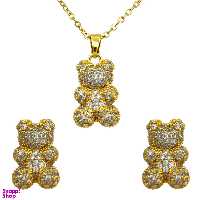 نیم ست زنانه مدل خرس کد M4176