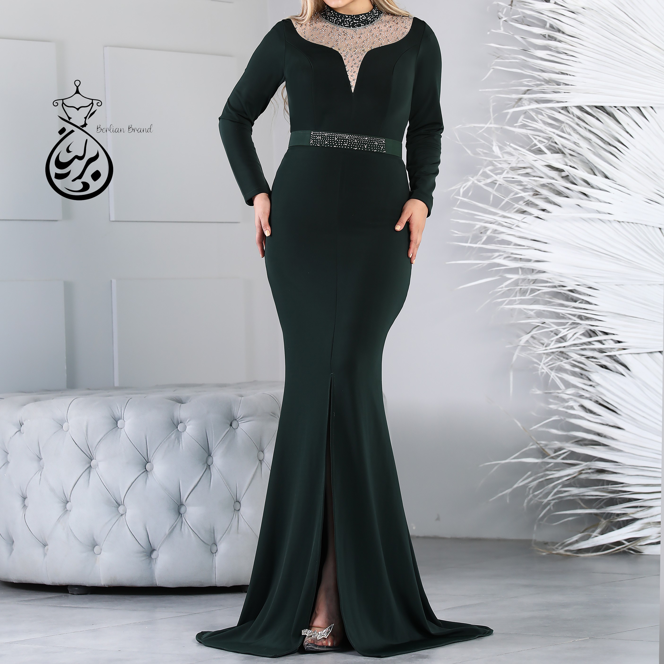 لباس مجلسی بلند مدل نگین