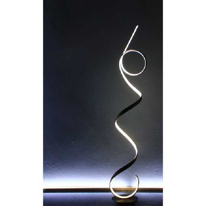 آباژور مدرن ایستاده کنار سالنی مدل فنری کد LS150 