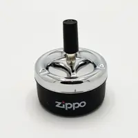 زیرسیگاری zippo  سه شیاره فشاری اصلی