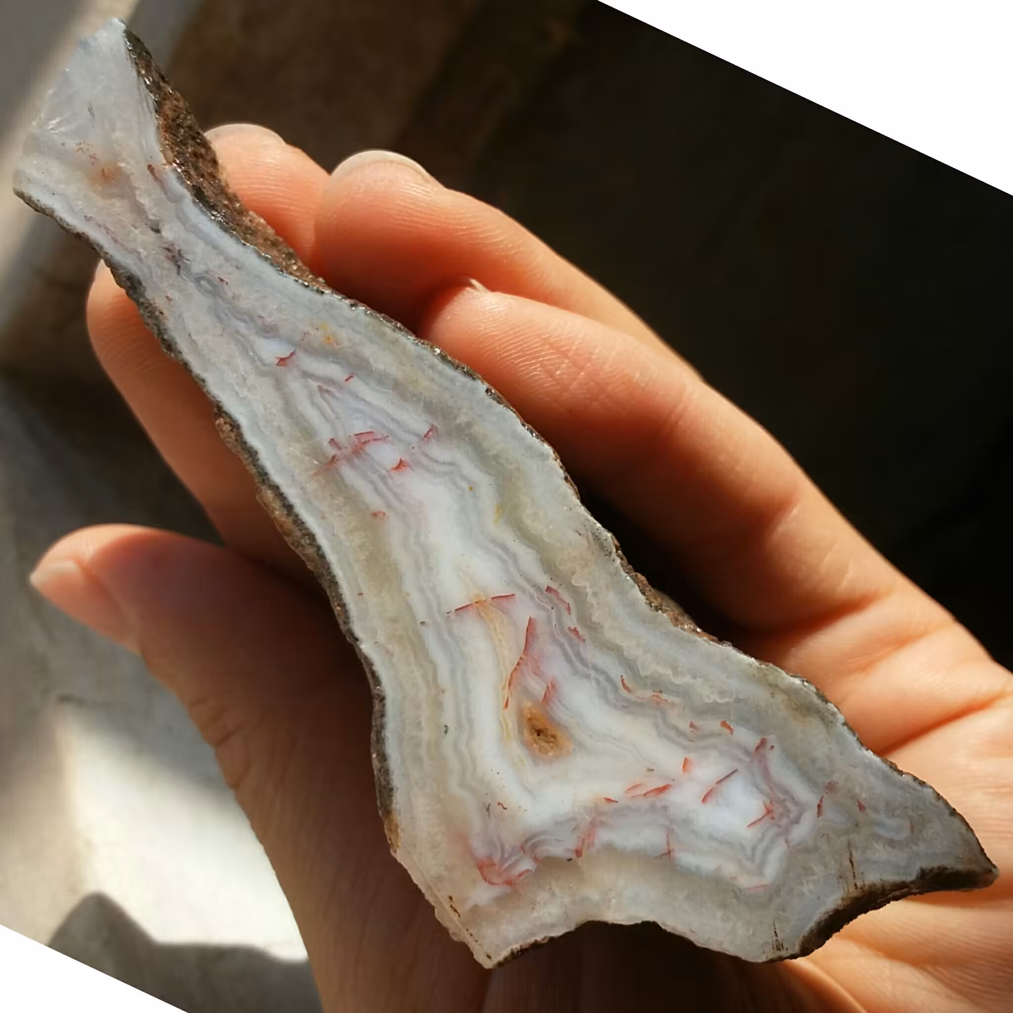 اسلایس سنگ راف عقیق سلیمانی 3بعدی رنگی خارق العاده بسیار خاص محشر دیدنی 100 در 100 طبیعی شاهکار خلقت
تابلو نقاشی طبیعی