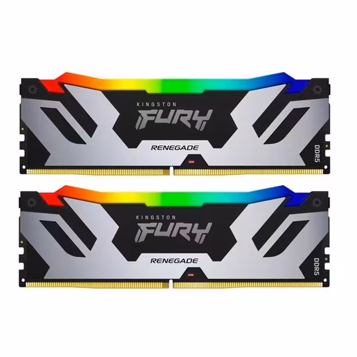 رم کینگستون مدل Fury Renegade RGB با ظرفیت 32 گیگابایت فرکانس 6400 مگاهرتز دو کاناله