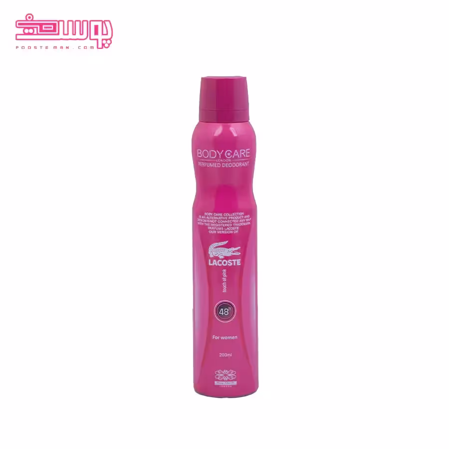 اسپری بدن لاگوست پینک بادی کر حجم 200ml