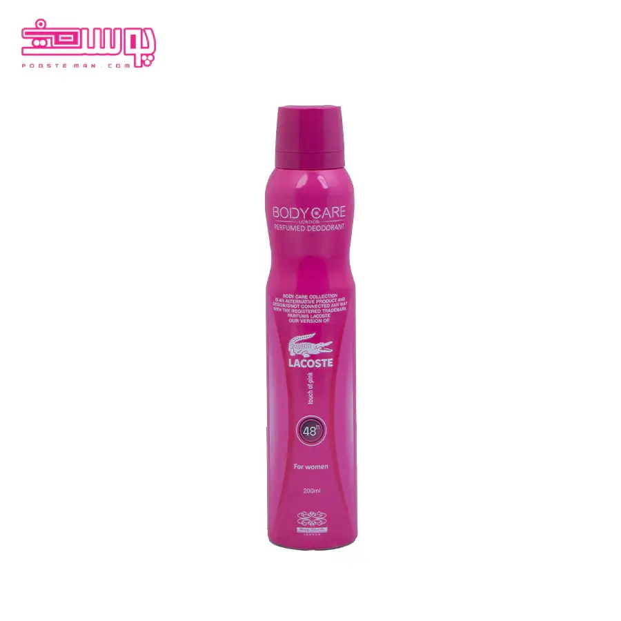 اسپری بدن لاگوست پینک بادی کر حجم 200ml