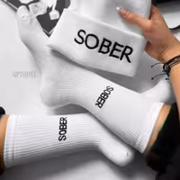 جوراب ساقدار SOBER نخ پنبه فری سایز