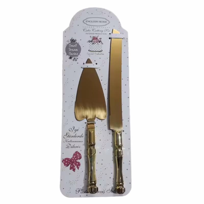 کارد کیک بری مدل گلد