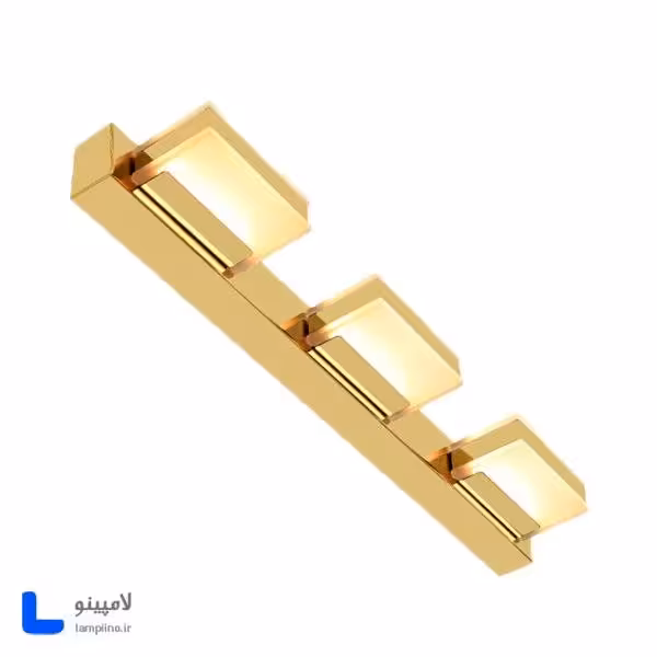 چراغ دیواری بالا آینه و بالا تابلو روشا طلایی 48 cm مدل A48-3
