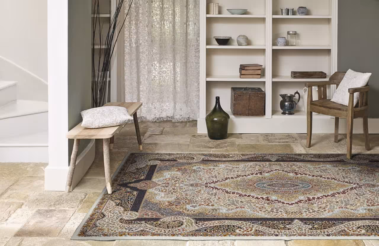 روفرشی کشدار ضد اب مخمل شانل ابریشم کد 53P سایز 6 متری