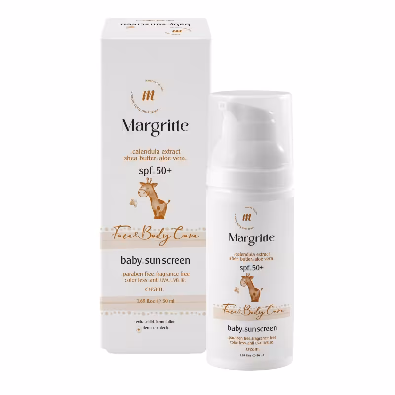 کرم ضد آفتاب کودک SPF50  مارگریت 50 میل