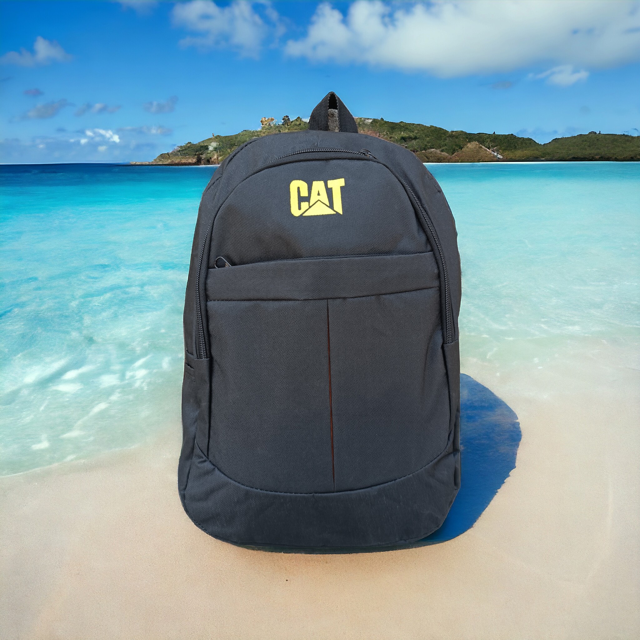 کوله پشتی سه زیپ اسپرت مدل cat