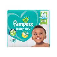پوشک پمپرز Pampers سایز 5  بسته 35 عددی