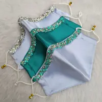 ماسک نگین دوزی ساتن روس
