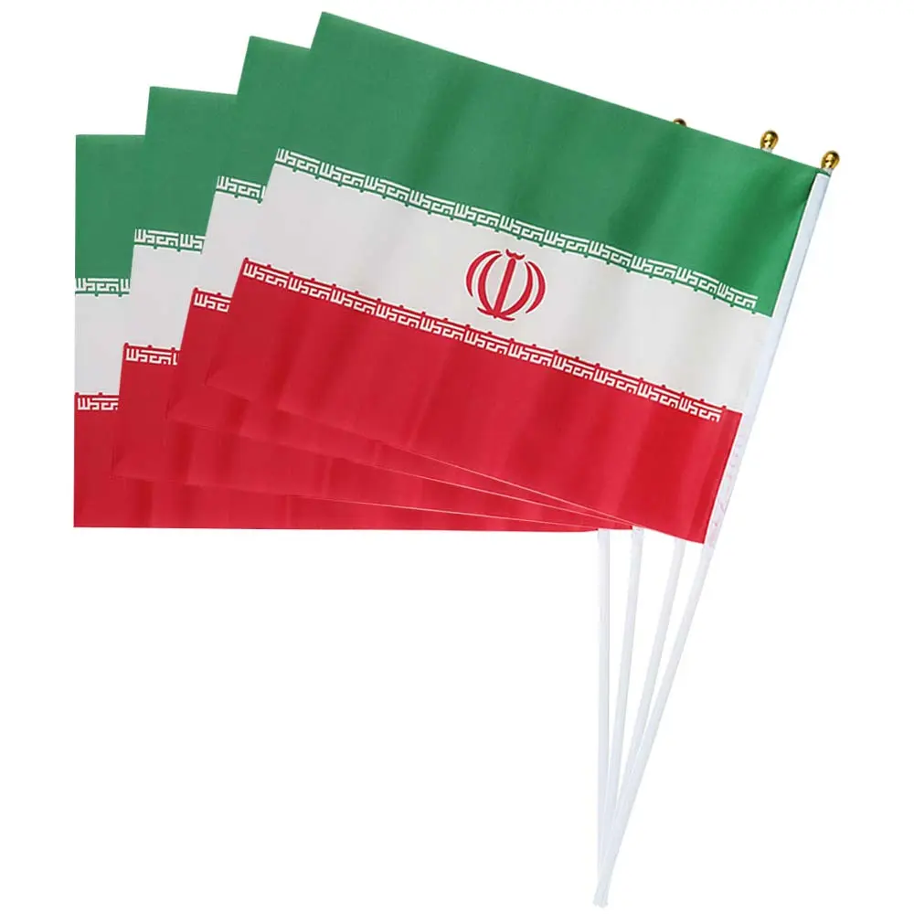 خرید پرچم ایران پارچه ای سایز بزرگ (20 × 275 سانت) 10 عددی