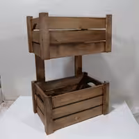 جعبه سیب زمینی پیاز با وزن 1500گرم با کیفیت چوب روس کف ام دی اف ارسال 10عدد رایگان