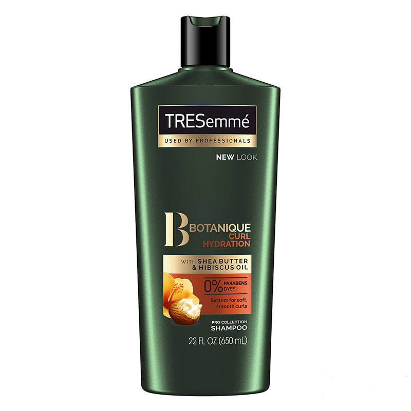 شامپو آبرسان موهای فر ترزمه بوتانیک آمریکایی Tresemme botanique curl hydration shampoo • خوش آرا