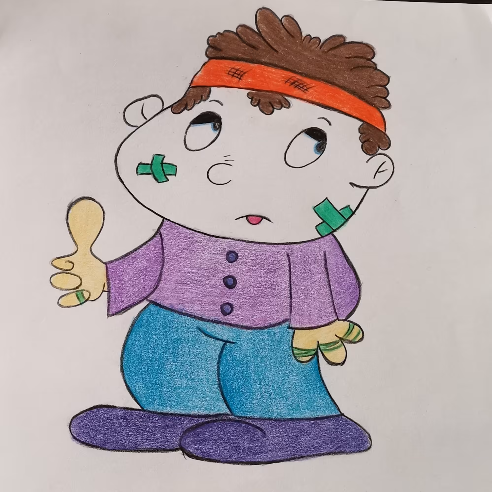 نقاشی کودکانه نانی نازنازو