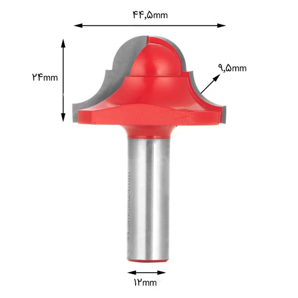 تیغ پروفیل کلاسیک دامار DM164454A-B - ابزار یراق